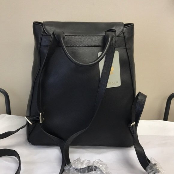 Modalu Agatha Leather Backpack Rucksack - Picture 3 of 8